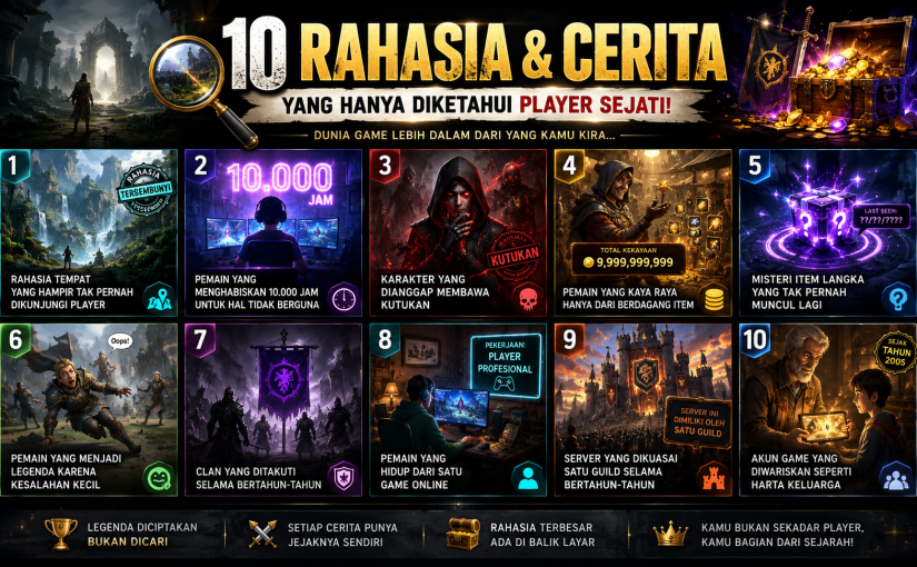 Kisah Sukses Pemain yang Kaya Raya Hanya dari Berdagang Item